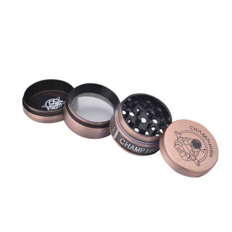 Grinder Stamp Log Champ High Grinder CBD Nicovip